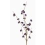 Branche artificielle Callicarpa bodinieri SILFIO avec des baies, violet foncé, 95cm