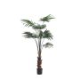Livistona rotundifolia artificiel SIRRAH, vert, 150cm