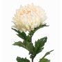 Fleur artificielle Chrysanthème LAZO, crème-rose, 75cm