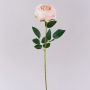 Fleur artificielle Rose CHERLEN, rose pâle, 60cm, Ø10cm