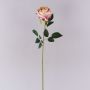 Fleur artificielle Rose CHERLEN, rose-crème, 60cm, Ø10cm