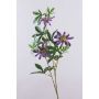Passiflore décorative JULANDA, lilas-blanc, 100cm, Ø9-11cm