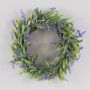 Couronne de lavande artificielle OSTERLIND, lilas, Ø30cm