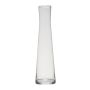 Vase décoratif étroit SYRMA en verre, transparent, 30cm, Ø8cm