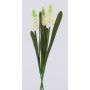 Fleur décorative Botte de muscari NESANET, blanc, 20cm