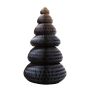 Grand sapin de Noël en papier TOFA, bleu, 130 cm
