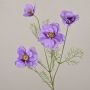 Branche de fleurs décorative Cosmos PRESTIOSA, lilas, 75cm