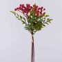 Branche de sorbier des oiseaux en plastique ELNATAN en botte, fruits, rouge, 30cm