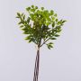 Branche de sorbier des oiseaux en plastique ELNATAN en botte, fruits, vert, 30cm