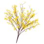 Buisson de forsythia artificiel LOVIS, avec fleurs, jaune, 60cm