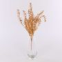 Branche de fragon petit-houx artificielle DANISILE sur piquet, or, 40cm