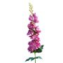 Fleur artificielle « Delphinium » ZIRKAN, fuchsia, 75 cm, Ø 9 cm