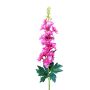 Fleur artificielle « Delphinium » ZIRKAN, rose vif, 75 cm, Ø 9 cm