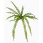 Plante artificielle fougère épée NAKRIZ sur tige, verte, 105cm