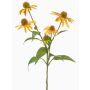 Branche décorative de rudbeckie MILROV, jaune, 75 cm