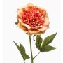 Pivoine artificielle GAVRON, orange, 55 cm