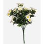 Marguerite artificielle DRUMIX sur tige, crossdoor, blanche, 28 cm