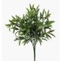 Plante artificielle « Ruscus » JORVIN, tige, crossdoor, verte, 35 cm