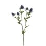Branche artificielle d'eryngium JESSAMINE, bleu, 70cm
