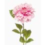 Fleur artificielle dahlia REFOLG, rose, 70cm