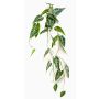 Plante artificielle Alocasia sanderiana EXEVLO sur tige, retombante, verte, 80 cm
