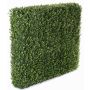 Haie de ficus artificielle TOM, cadre en métal, anti-uv, 100x18x80cm