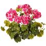 Géranium artificiel MALINA sur tige, crossdoor, rose-fuchsia, 40 cm