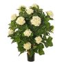 Hortensia artificiel PINDO, crème, 95 cm
