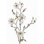 Magnolia artificiel MARGA, blanc-crème, 80cm, Ø6-8cm