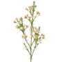 Branche décorative de fleur de cire FRINDALS, rose clair-blanc, 65 cm, Ø 1,5-2 cm