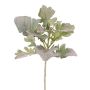 Branche artificielle de séneçon à feuilles velues MARDUAN, collection Eco, verte, 50 cm