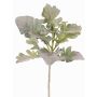 Branche artificielle de séneçon à feuilles velues MARDUAN, collection Eco, verte, 50cm