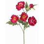 Branche artificielle de pivoine LARDUAN, collection Eco, fuchsia, 60cm, Ø7cm