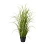 Herbe artificielle Roseau SILKO en pot décoratif, vert, 120cm