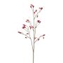 Branche artificielle d'églantier ZORLEN avec des cynorrhodons, rouge, 90cm