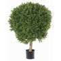 Buis artificiel TOM, tronc naturel, crossdoor, 80cm, Ø60cm
