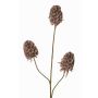 Branche artificielle d'œillet barbu MARDUEN, vert-rose, 75cm, Ø5cm