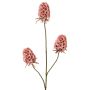 Branche artificielle de dianthus MARDUEN, mauve, 75 cm, Ø 5 cm