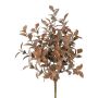 Plante artificielle de fragon petit-houx BUNSA, piquet, vieux rose, 35cm
