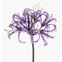 Fleur artificielle Crinole de Powell LEIALOHA, lilas-électrum brillant, 75cm