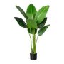 Plante artificielle Strelitzie DREVORA, verte, 120 cm