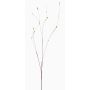 Branche décorative de bouleau EMROLS, verte, 130 cm