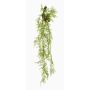 Plante suspendue artificielle Asparagus Plumosus SHALLON sur branche, verte, 110cm