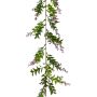 Guirlande artificielle Jasmin WATLEM, vert-lilas, 180cm