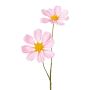 Branche décorative de cosméa BOLHIN, rose métallisé, 55 cm