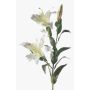 Lys artificiel KIRSTEN, blanc, 85cm, Ø15cm