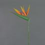 Strelitzia artificiel ALLISSA, orange-violet, 90cm, 17x24cm