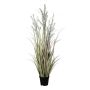 Herbe artificielle Calamagrostis epigejos LERVA avec des panicules, vert-rose, 100cm