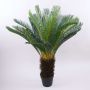 Palmier Cycas artificiel WERFLI dans un pot décoratif, 110 cm