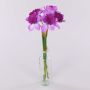 Bouquet de jonquilles artificielles LELA, rose-fuchsia, 35 cm, Ø 20 cm